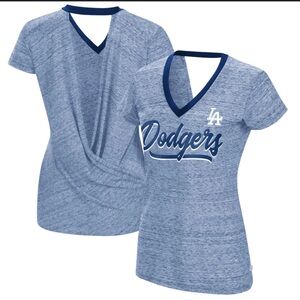 Los Angeles Dodgers  Back Wrap Top